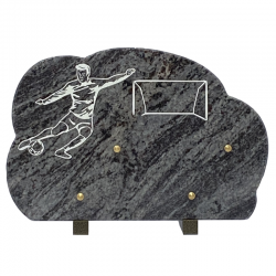 Plaque granit foot